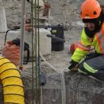 Construction: Confined Space Caisson Inspections